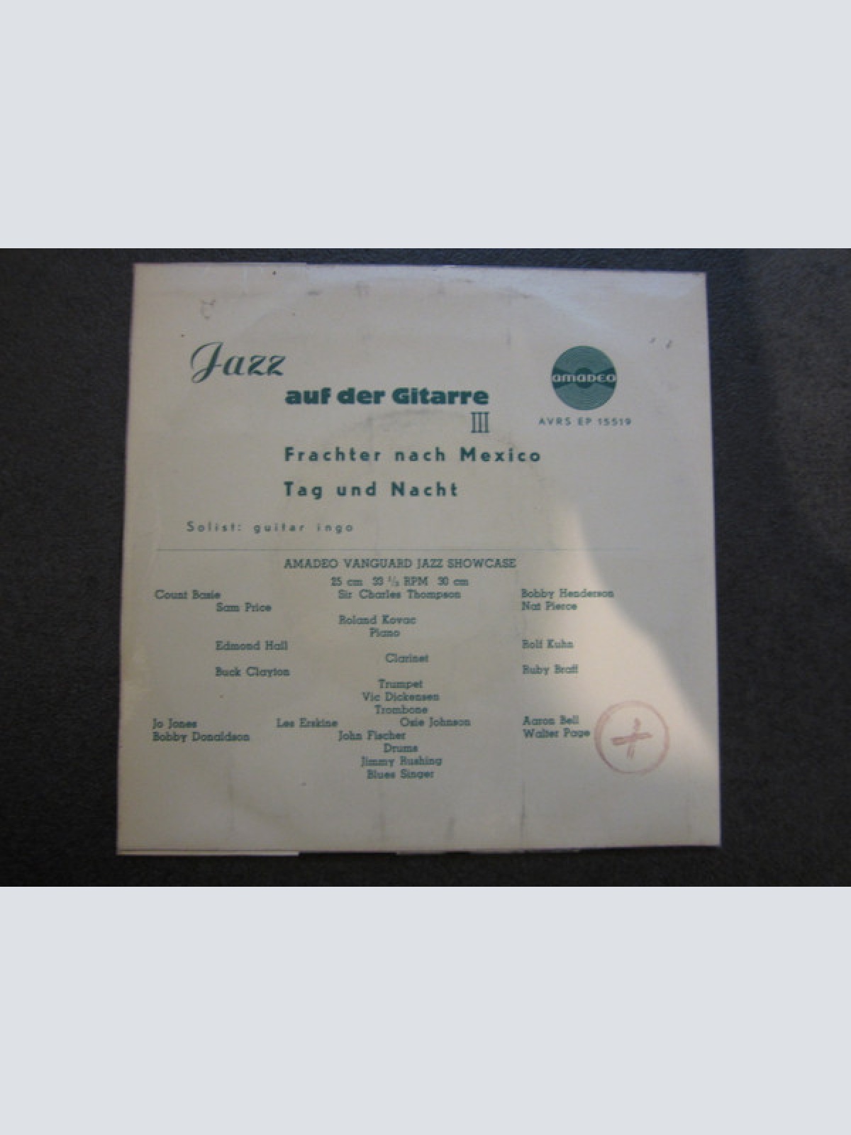 Vinyl / Guitar Ingo - Jazz Auf Der Gitarre