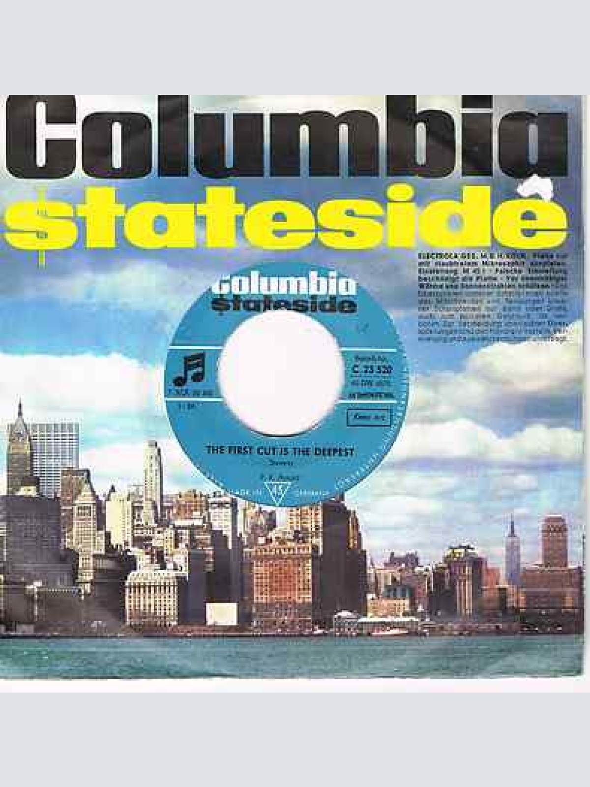 Vinyl / P.P. Arnold - The First Cut Is The Deepest