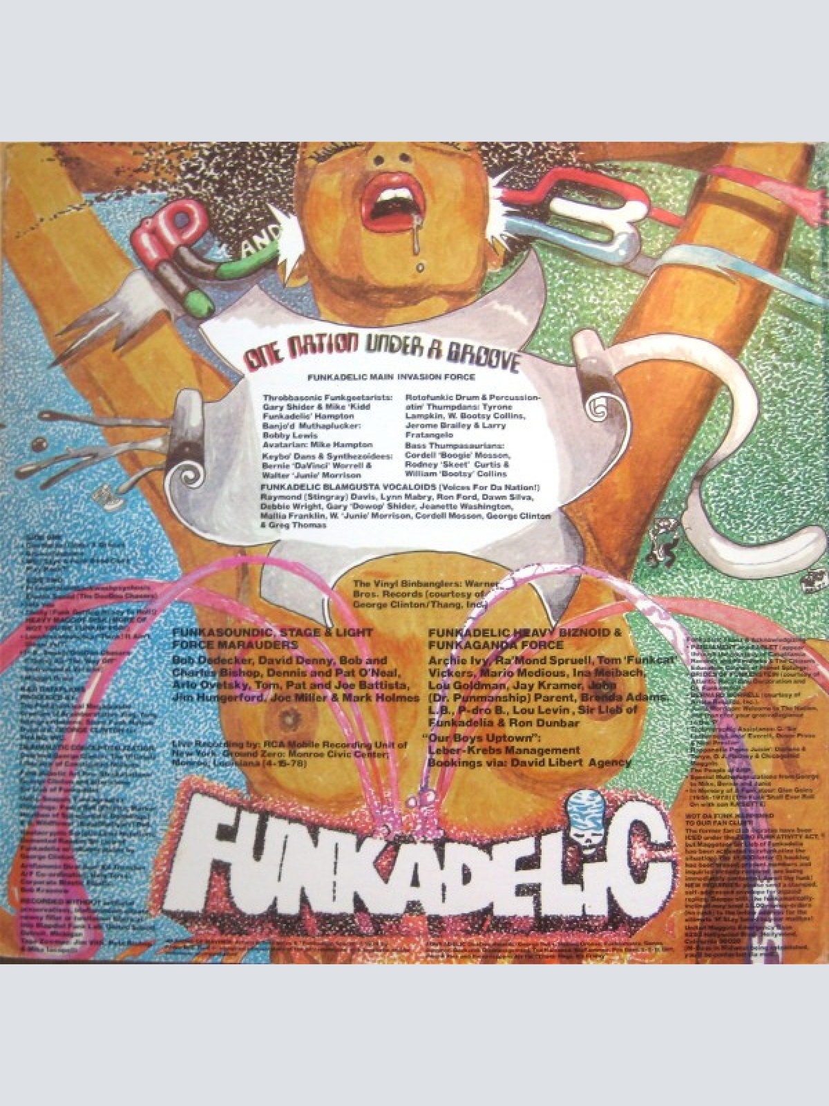 Vinyl / Funkadelic - One Nation Under A Groove