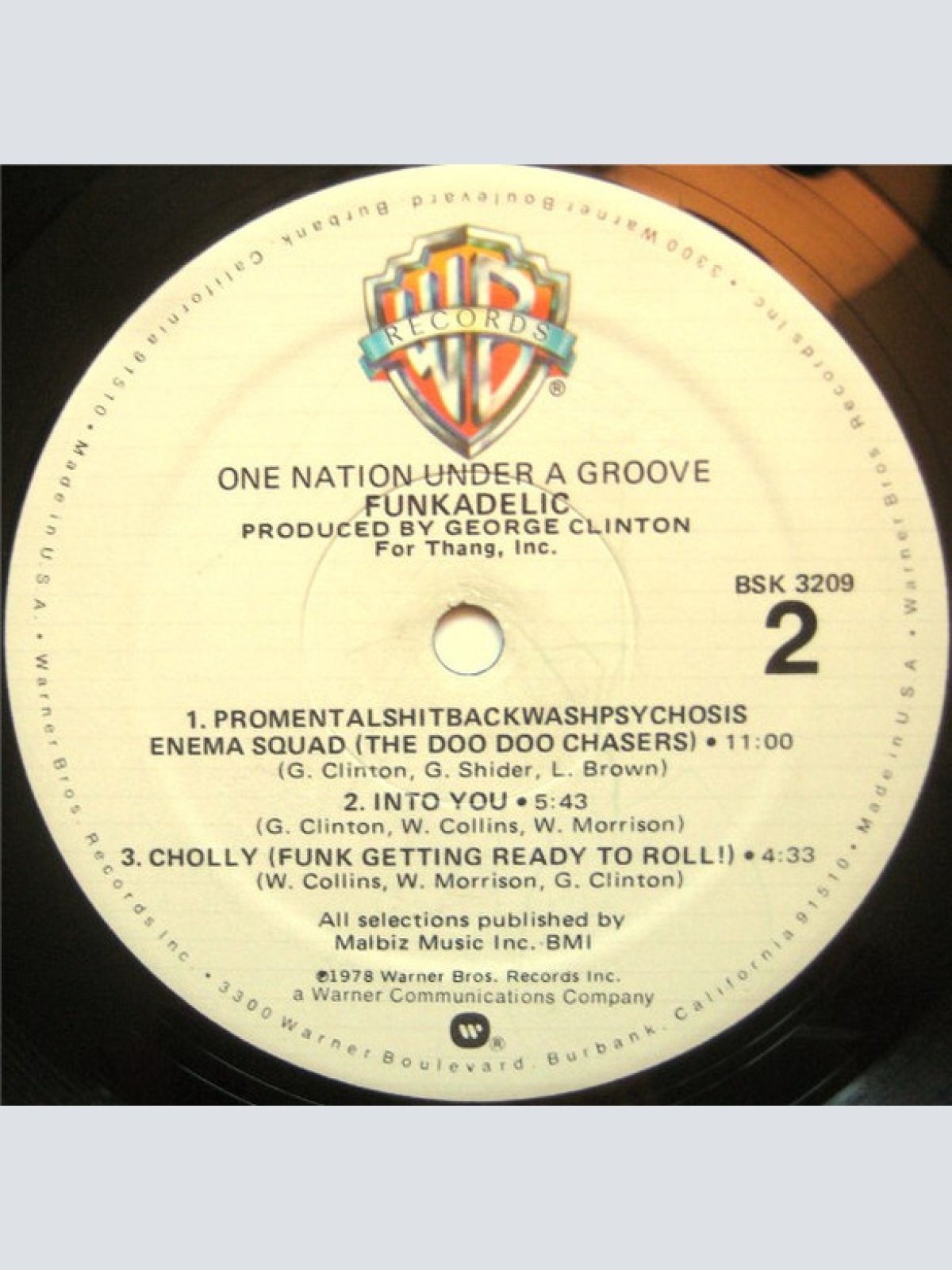Vinyl / Funkadelic - One Nation Under A Groove