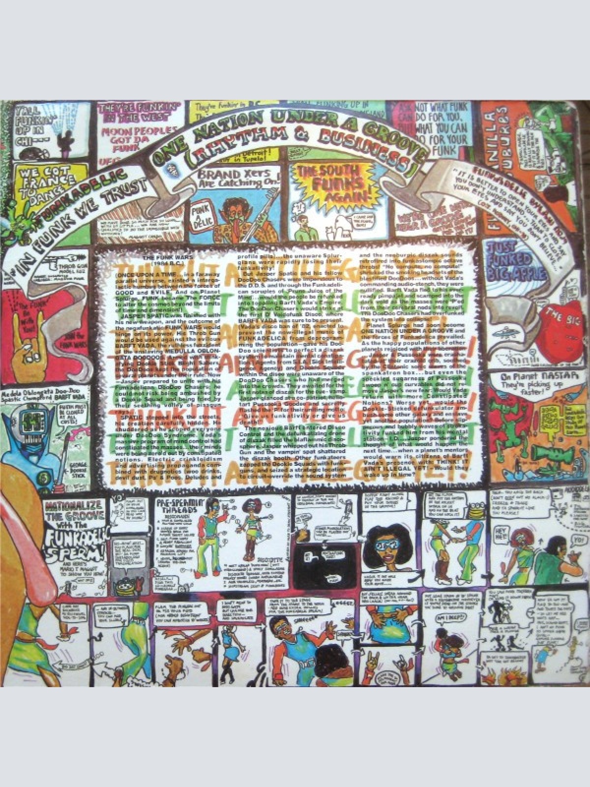 Vinyl / Funkadelic - One Nation Under A Groove