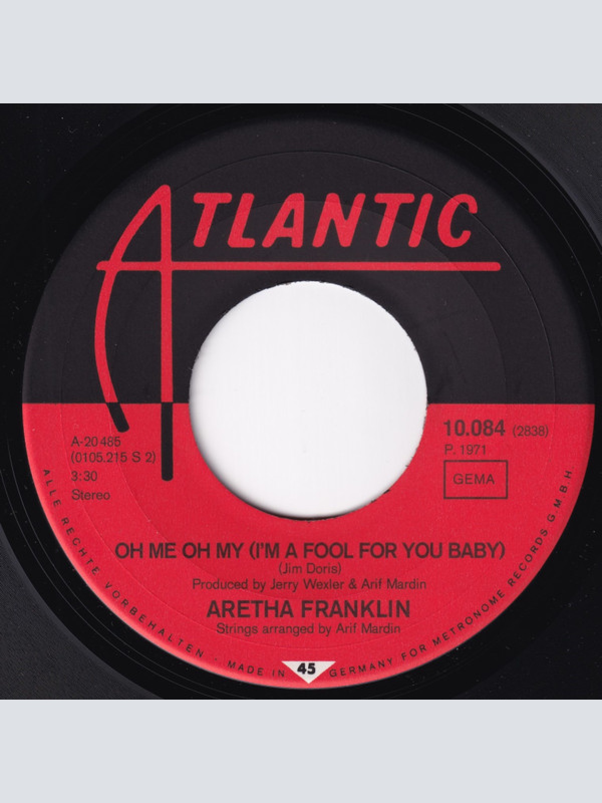 Vinyl / Aretha Franklin - Rock Steady