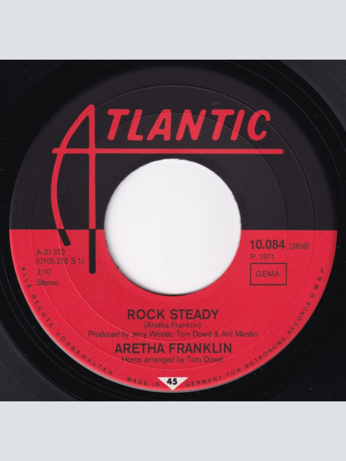 Vinyl / Aretha Franklin - Rock Steady