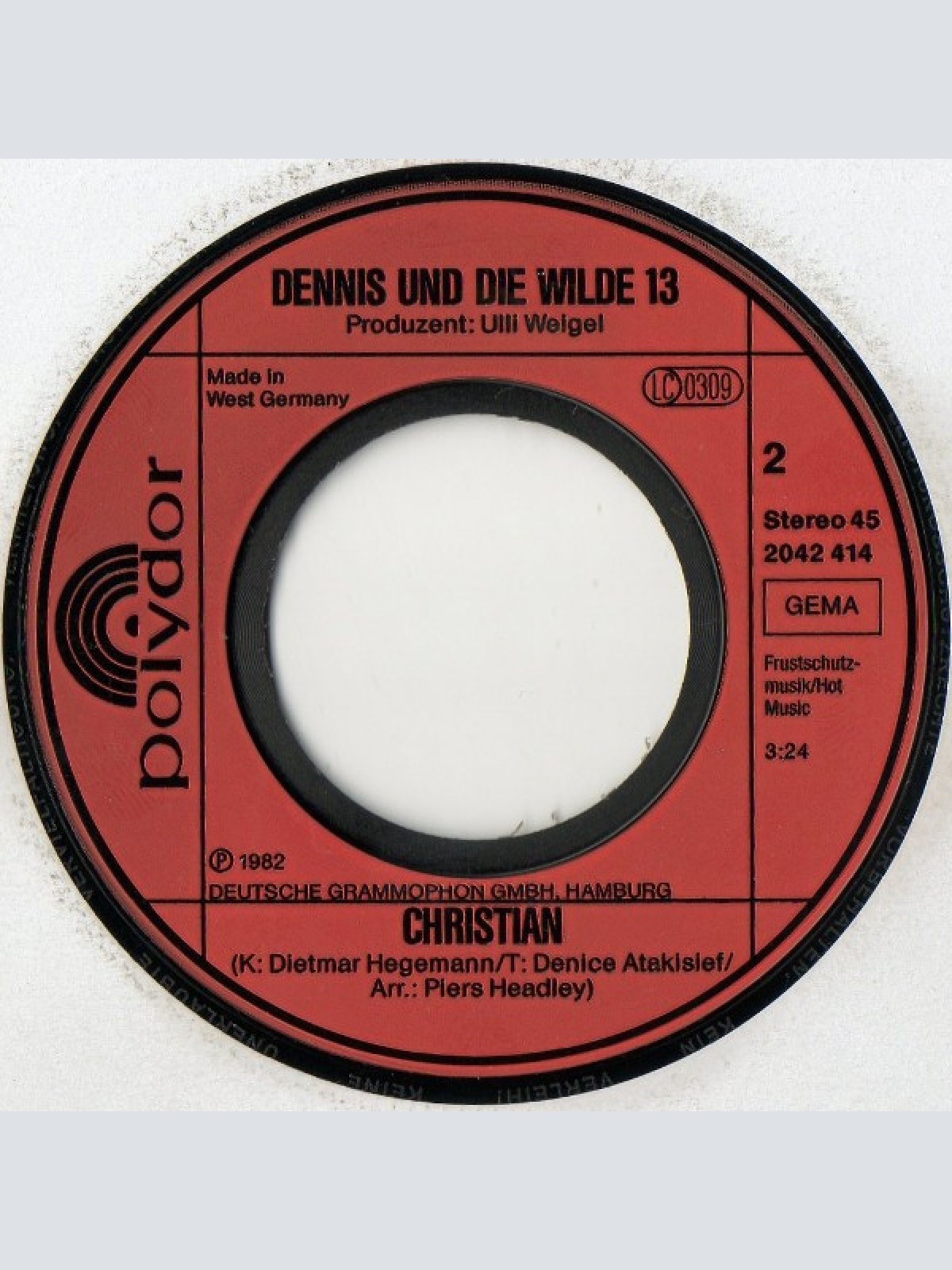 Vinyl / Dennis Und Die Wilde 13 - Schule, Nein Danke! / Christian