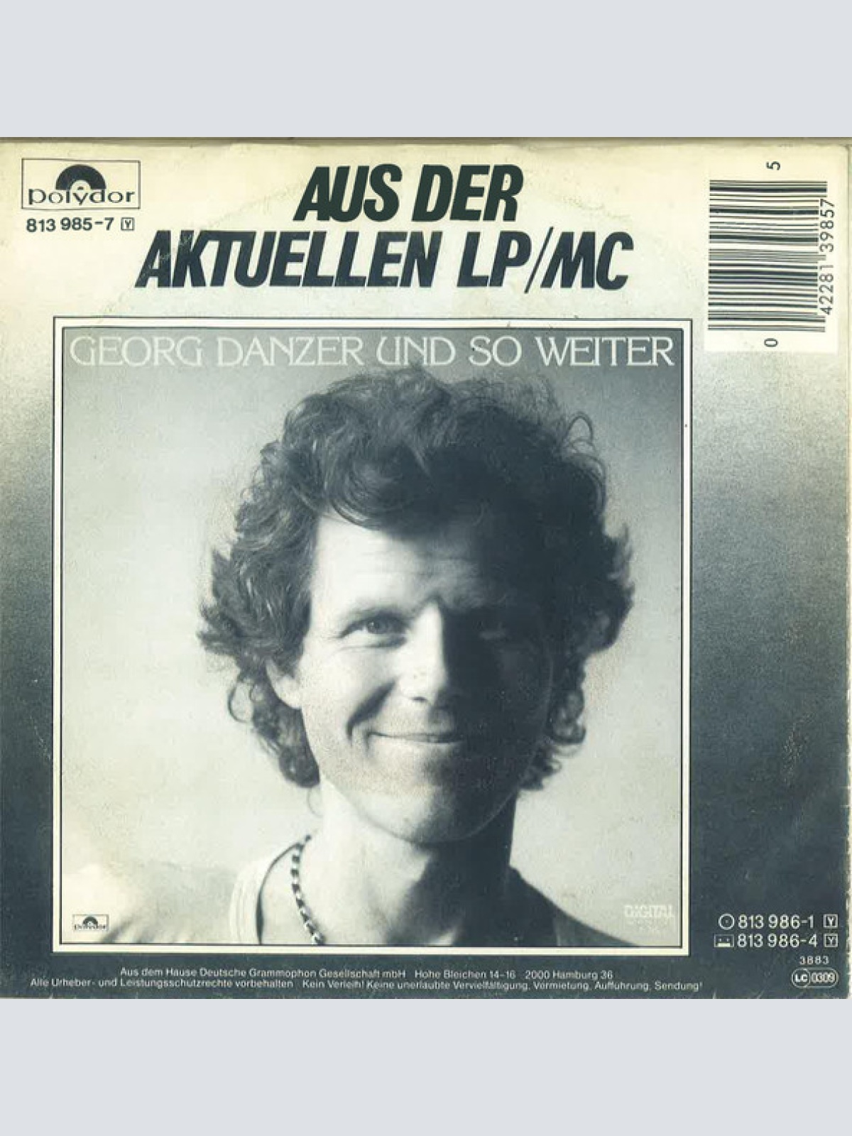 Vinyl / Georg Danzer - Zombieball