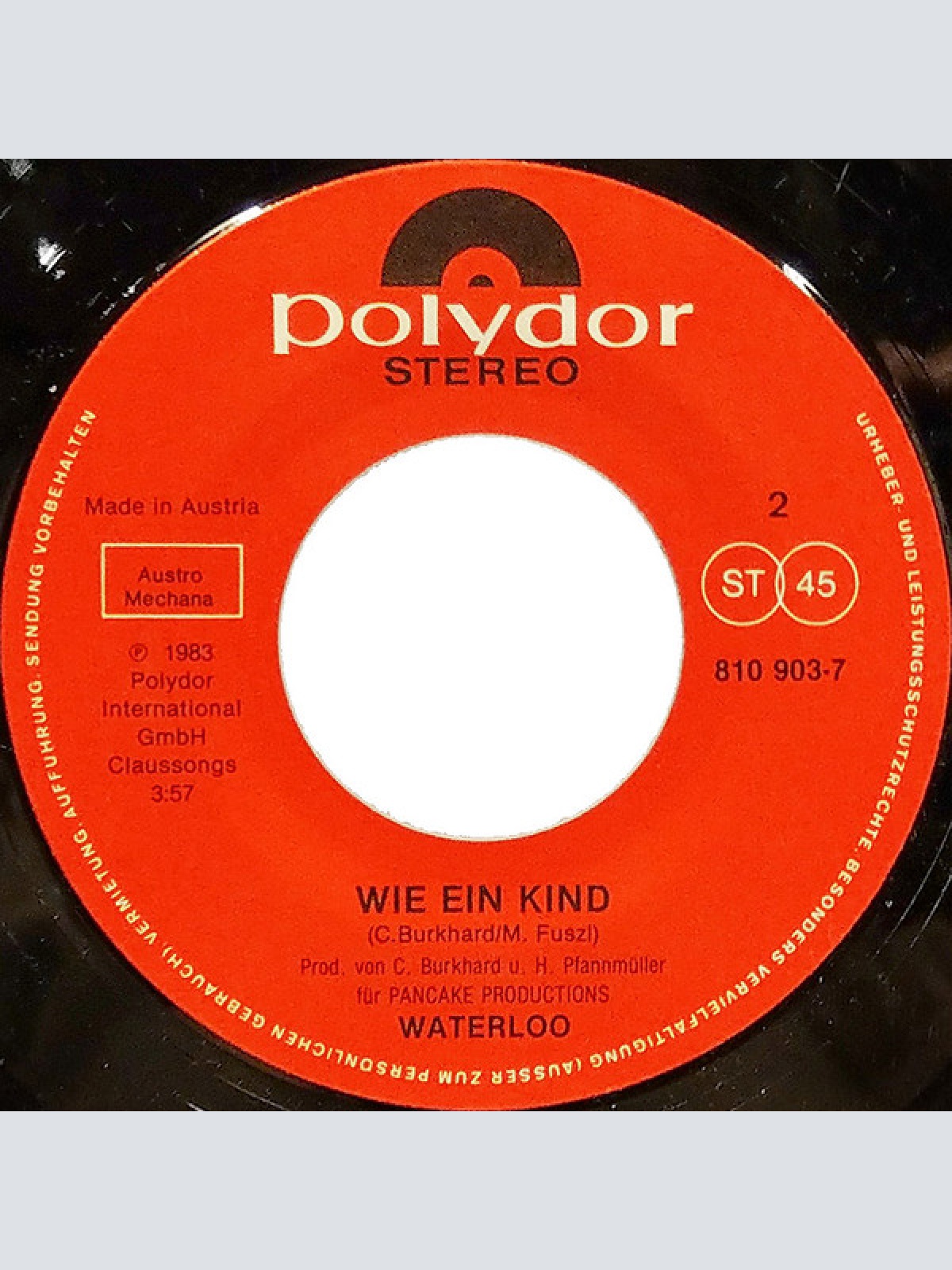 Vinyl / Waterloo (3) - Freiheit