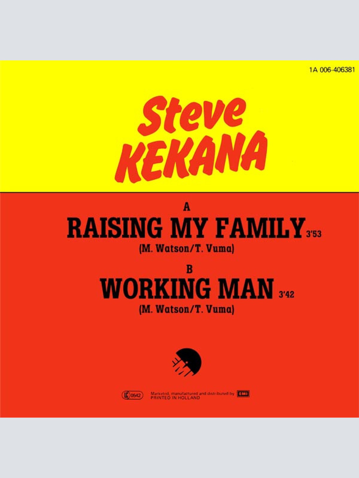 Vinyl / Steve Kekana - Raising My Family