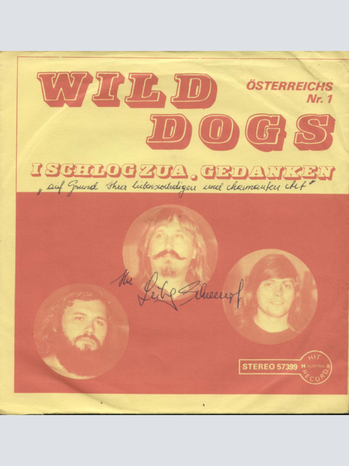 Vinyl / Wild Dogs (3) - I Schlog Zua / Gedanken