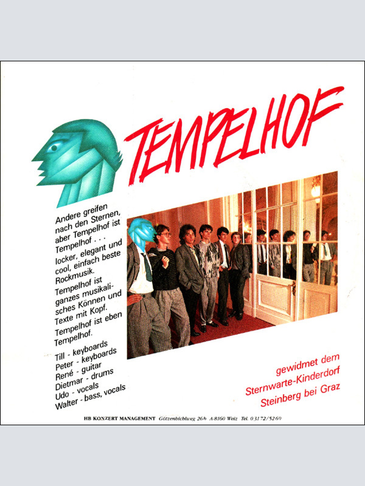 Vinyl / Tempelhof (4) - Zuwenig Zeit / Message