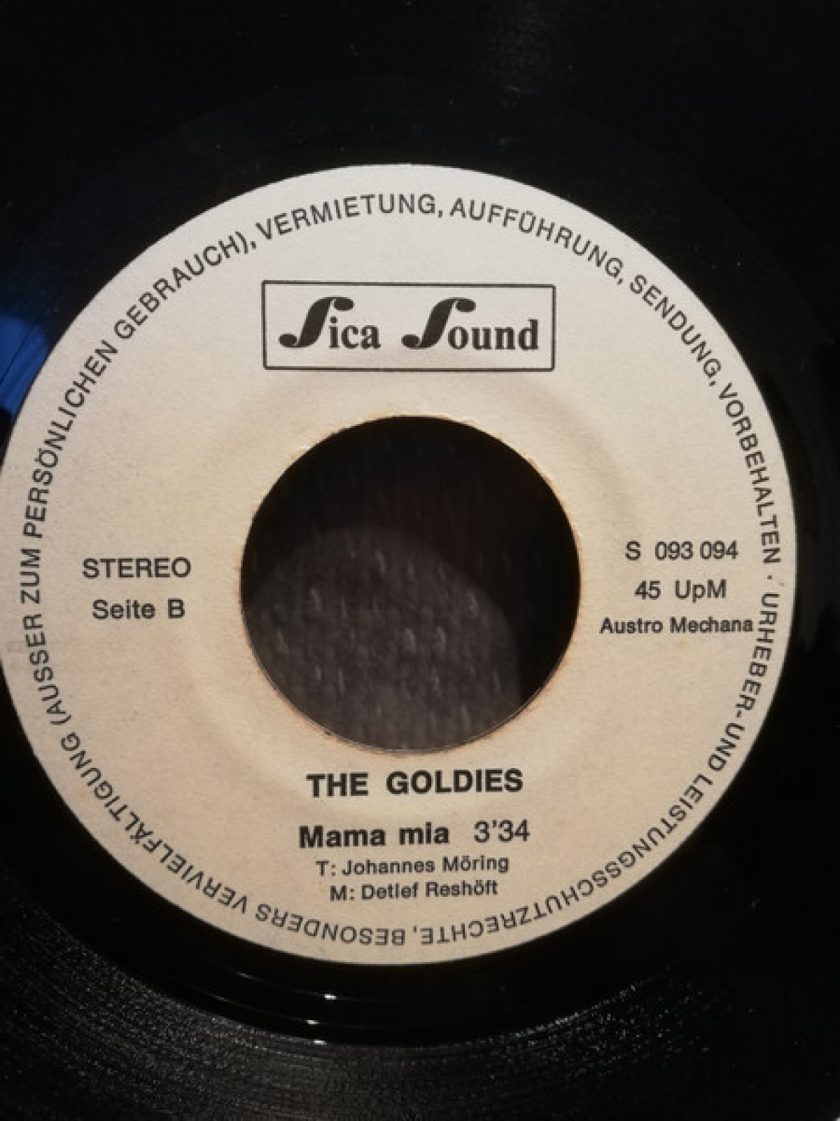Vinyl / Goldies - I Like To Kiss My Baby