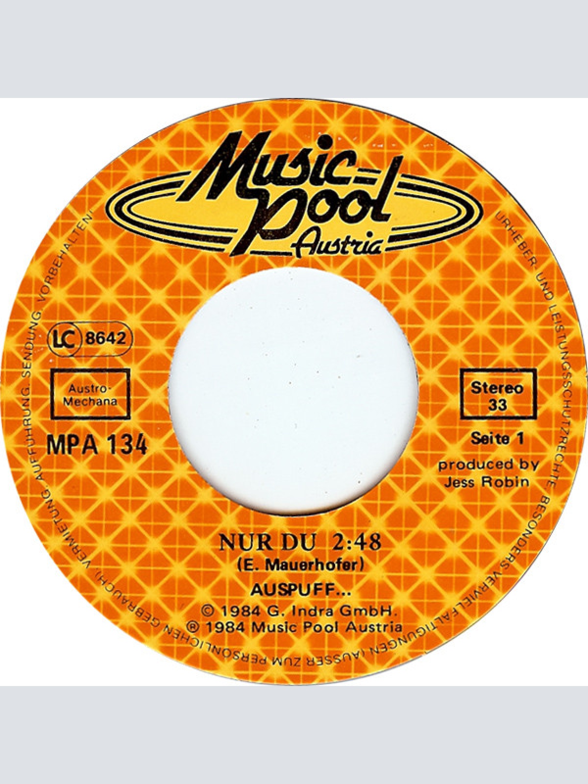 Vinyl / Auspuff... - Nur Du