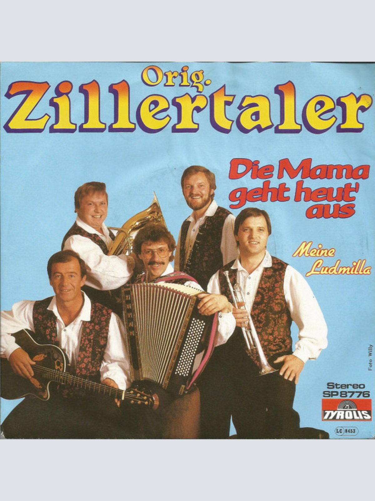 Vinyl / Orig. Zillertaler* - Die Mama Geht Heut' Aus