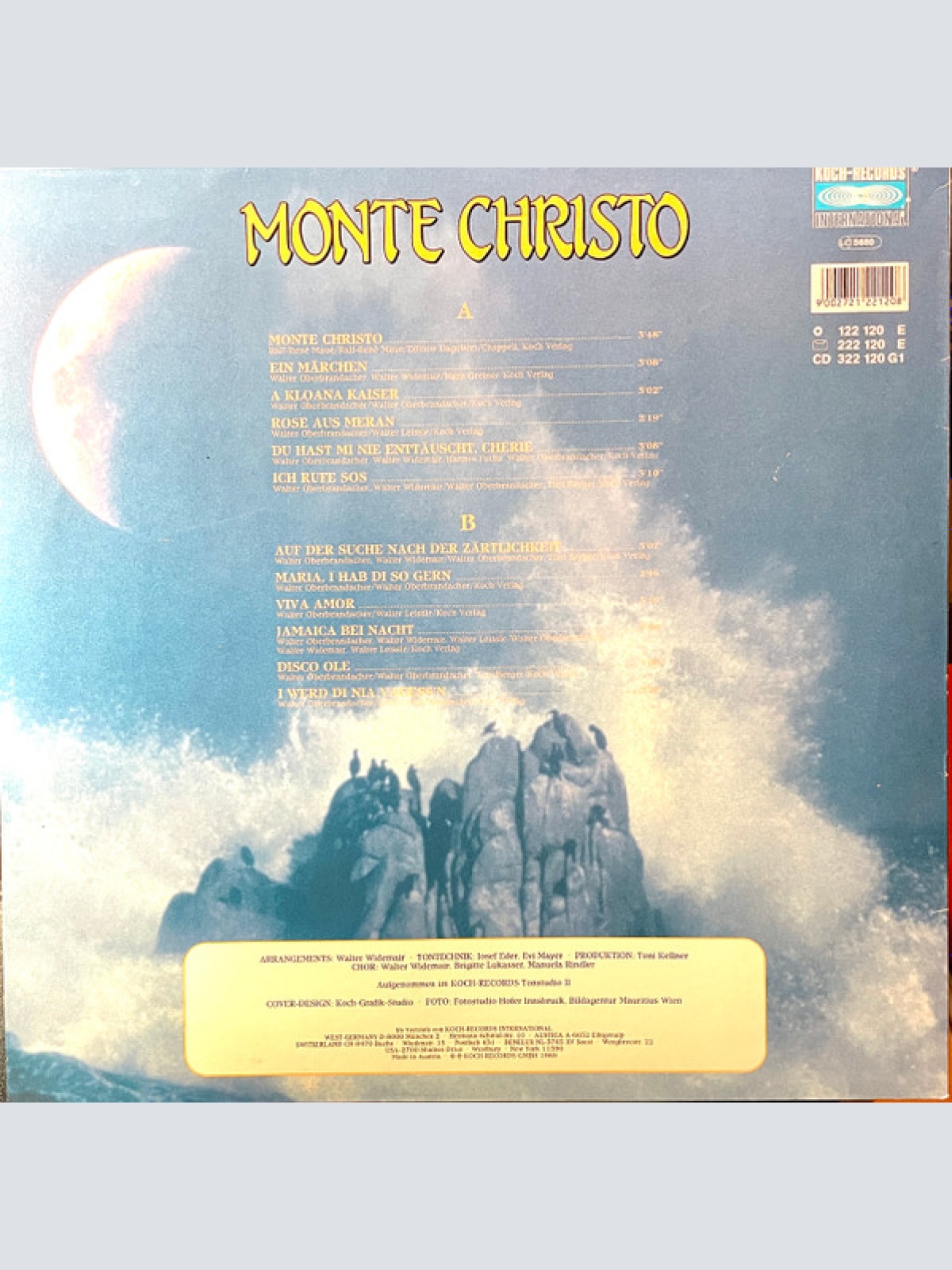 Vinyl / Walter Oberbrandacher - Monte Christo