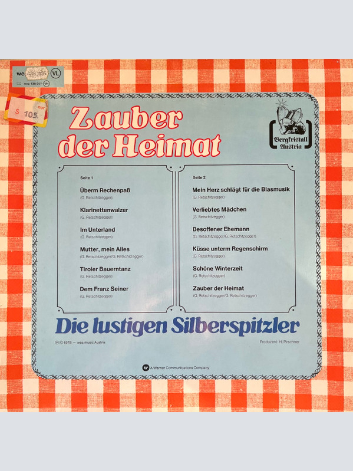 Vinyl / Die Lustigen Silberspitzler* - Zauber Der Heimat