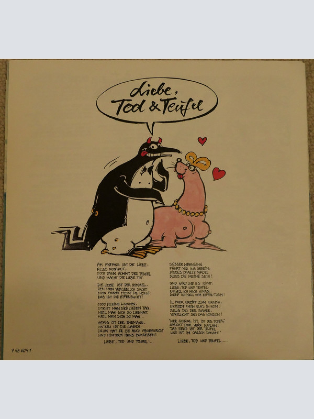 Vinyl / Verunsicherung (Erste Allgemeine)* - Liebe, Tod & Teufel (Teil 1)