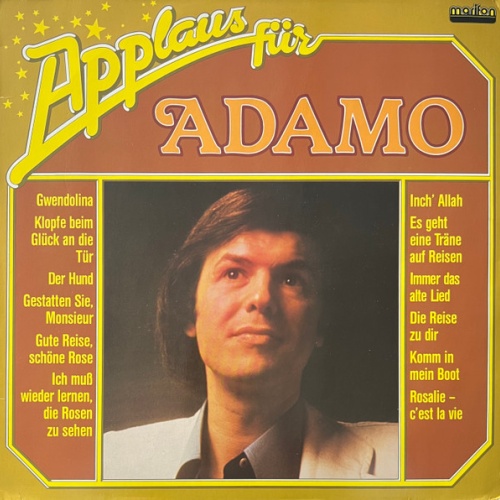 Vinyl / Adamo - Applaus für Adamo