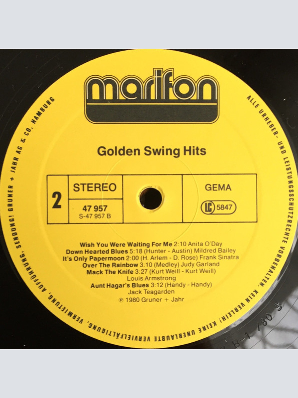 Vinyl / Various - Golden Swing Hits