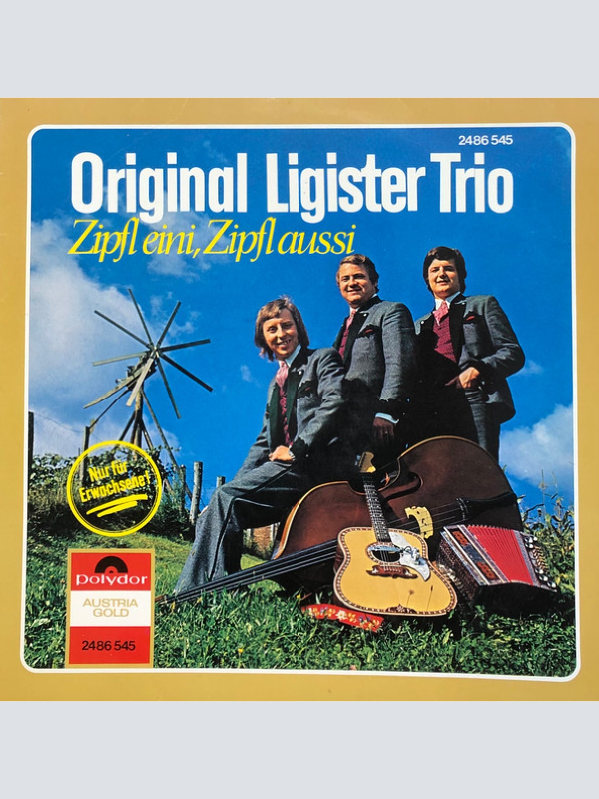 Vinyl / Original Ligister Trio - Zipfl Eini, Zipfl Aussi