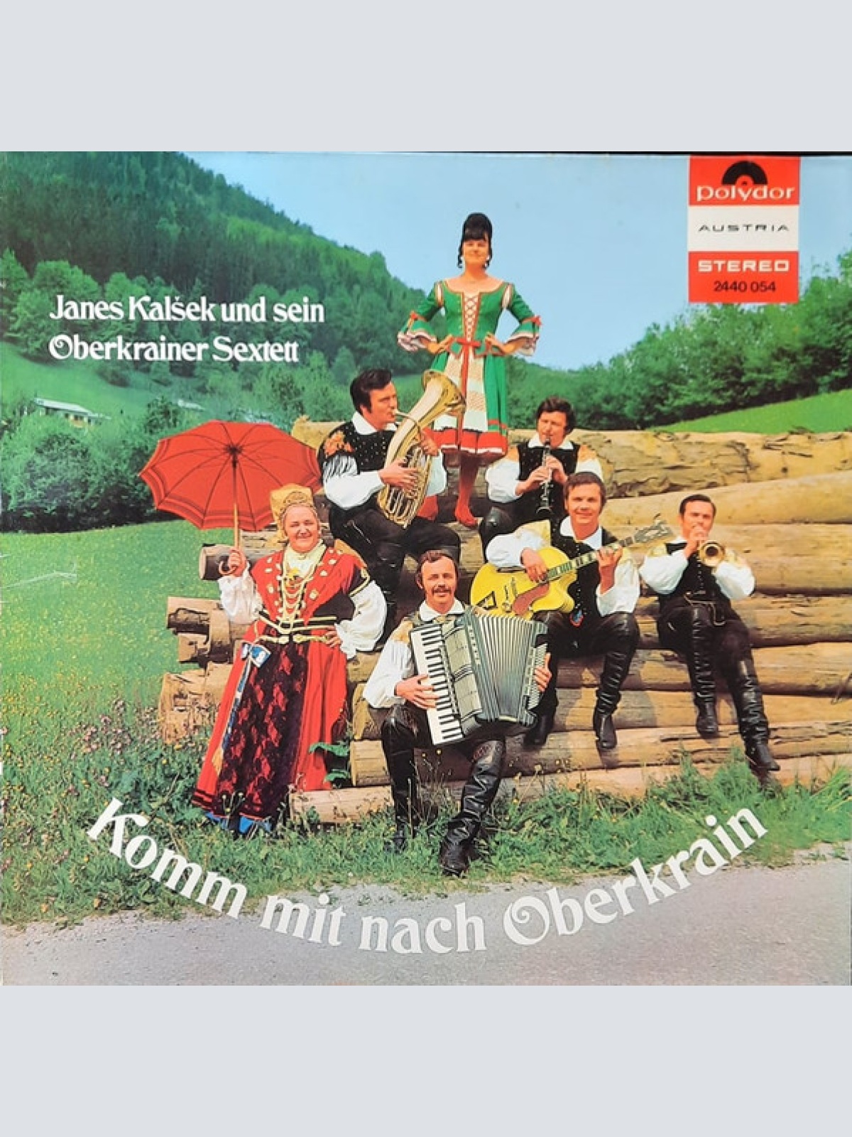 Vinyl / Janes Kalšek Und Sein Oberkrainer Sextett - Komm Mit Nach Oberkrain