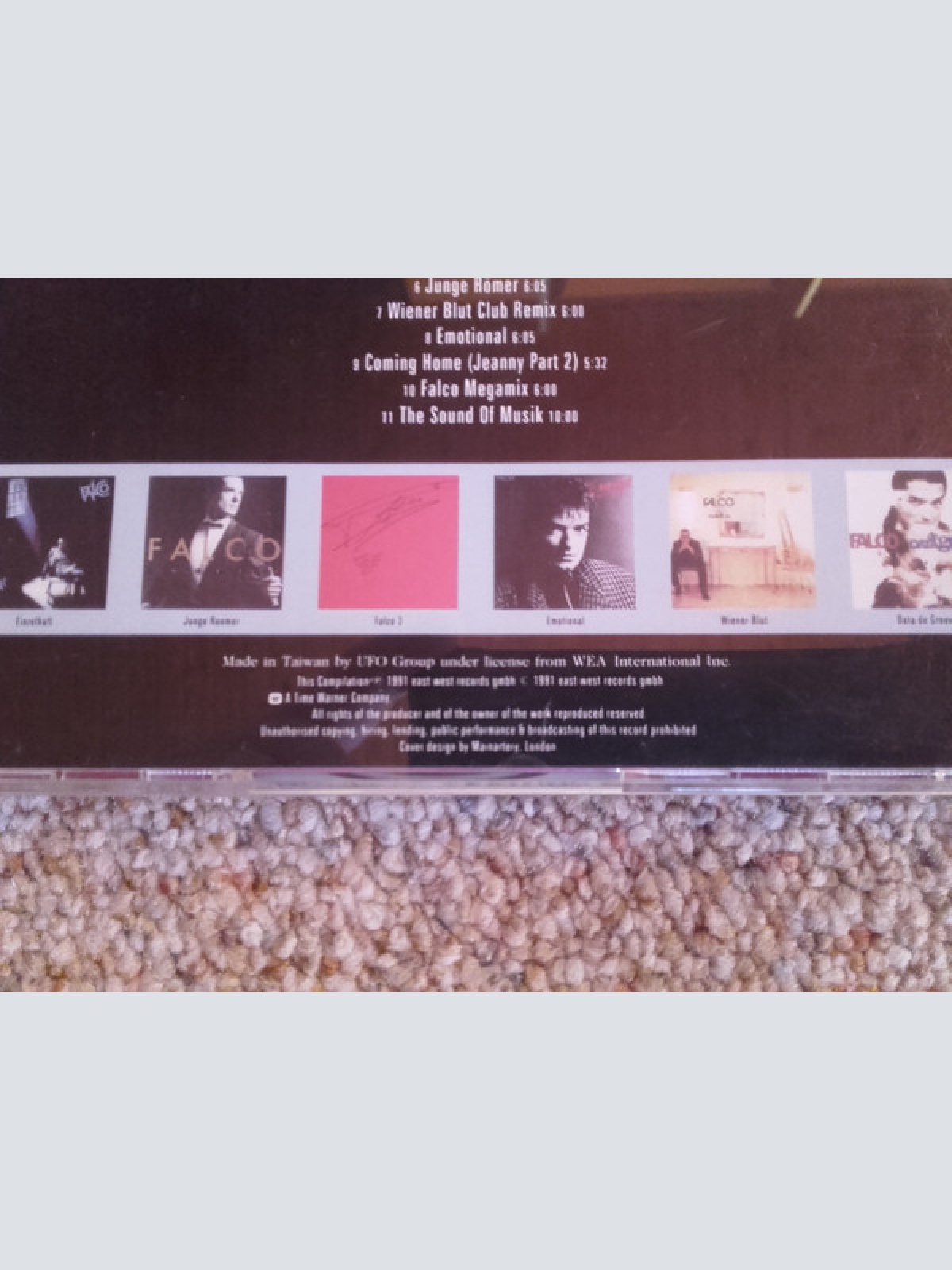 CD / Falco = 法爾可* - The Remix Hit Collection = 混音勁曲精選輯