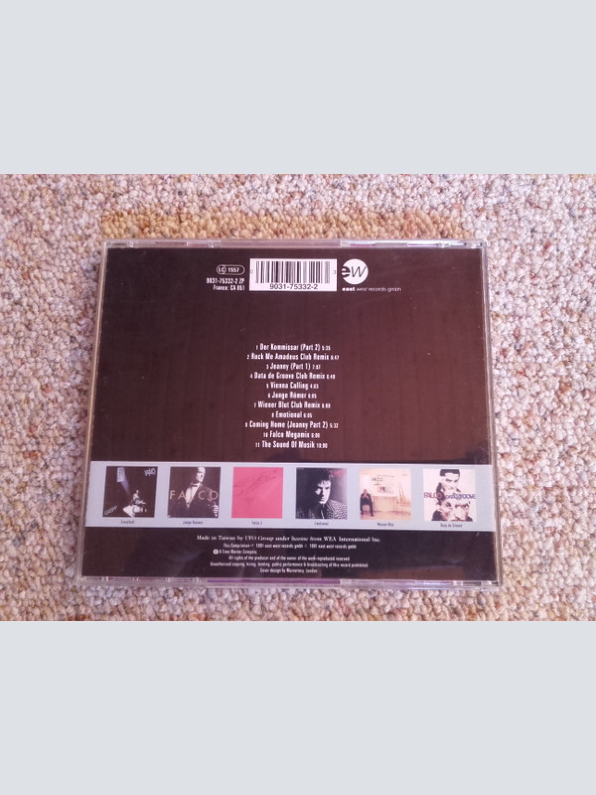 CD / Falco = 法爾可* - The Remix Hit Collection = 混音勁曲精選輯