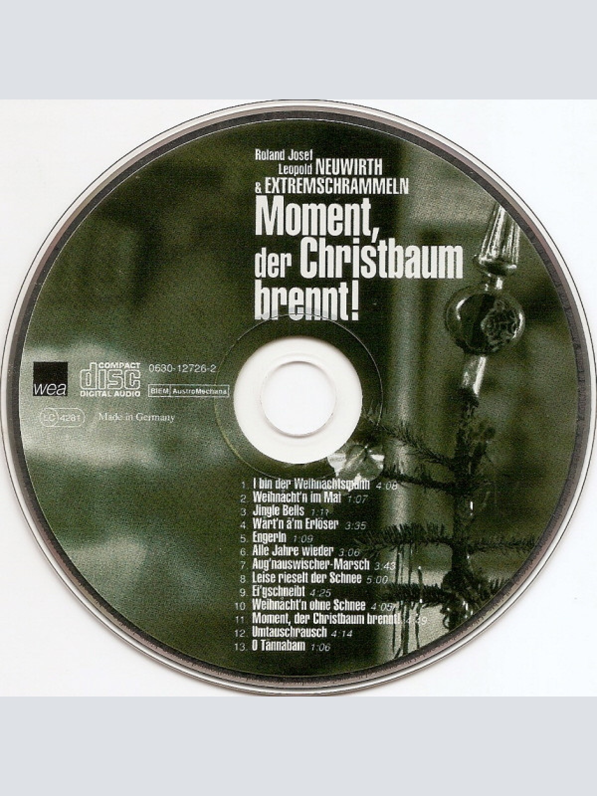 CD / Roland Josef Leopold Neuwirth & Extremschrammeln* - Moment, Der Christbaum Brennt!