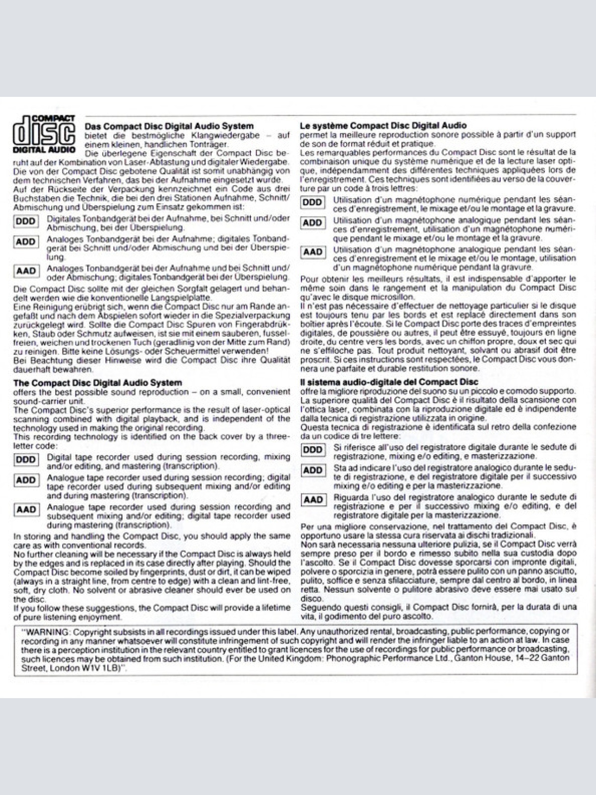 CD / The Who - Tommy