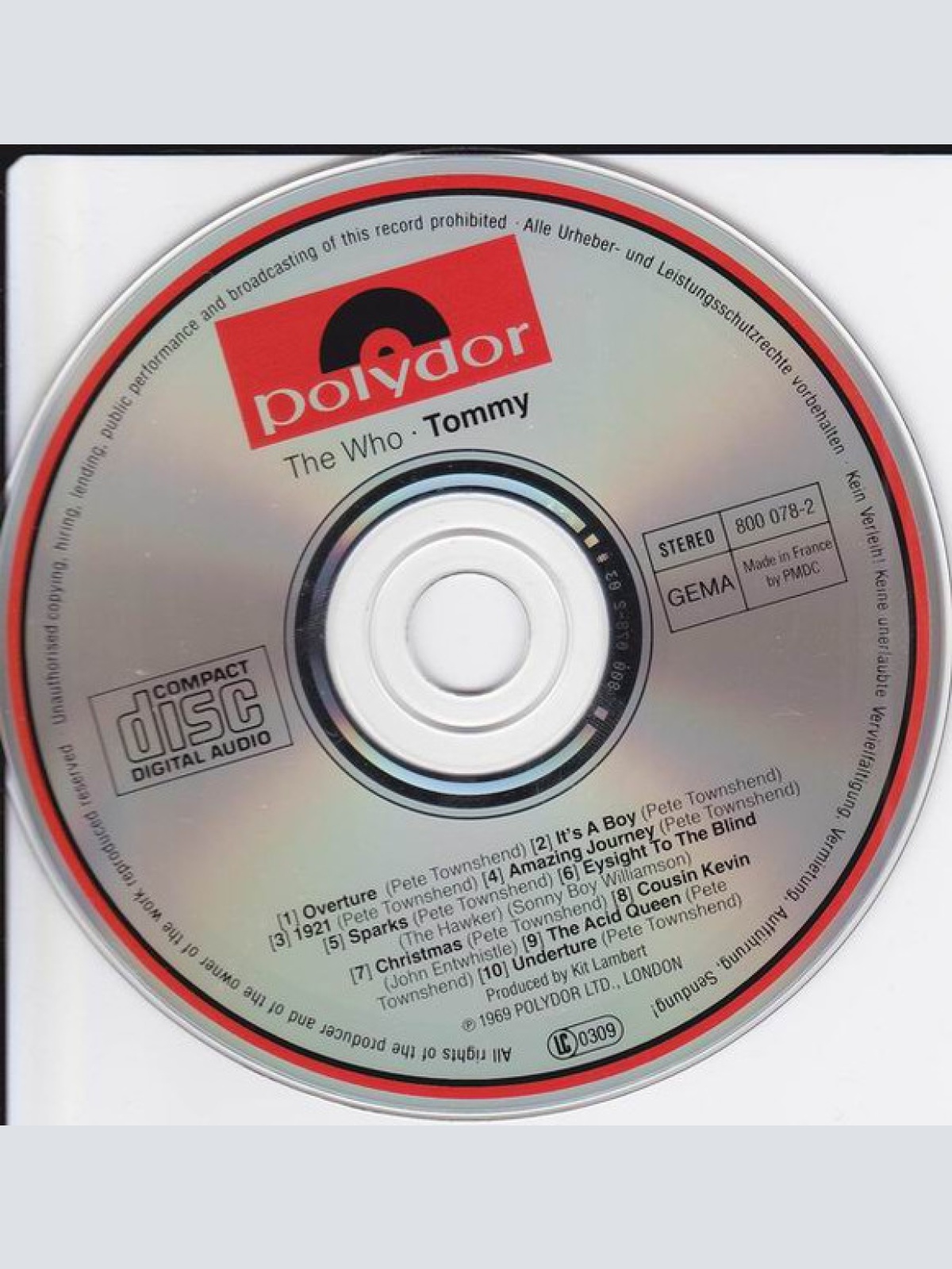 CD / The Who - Tommy