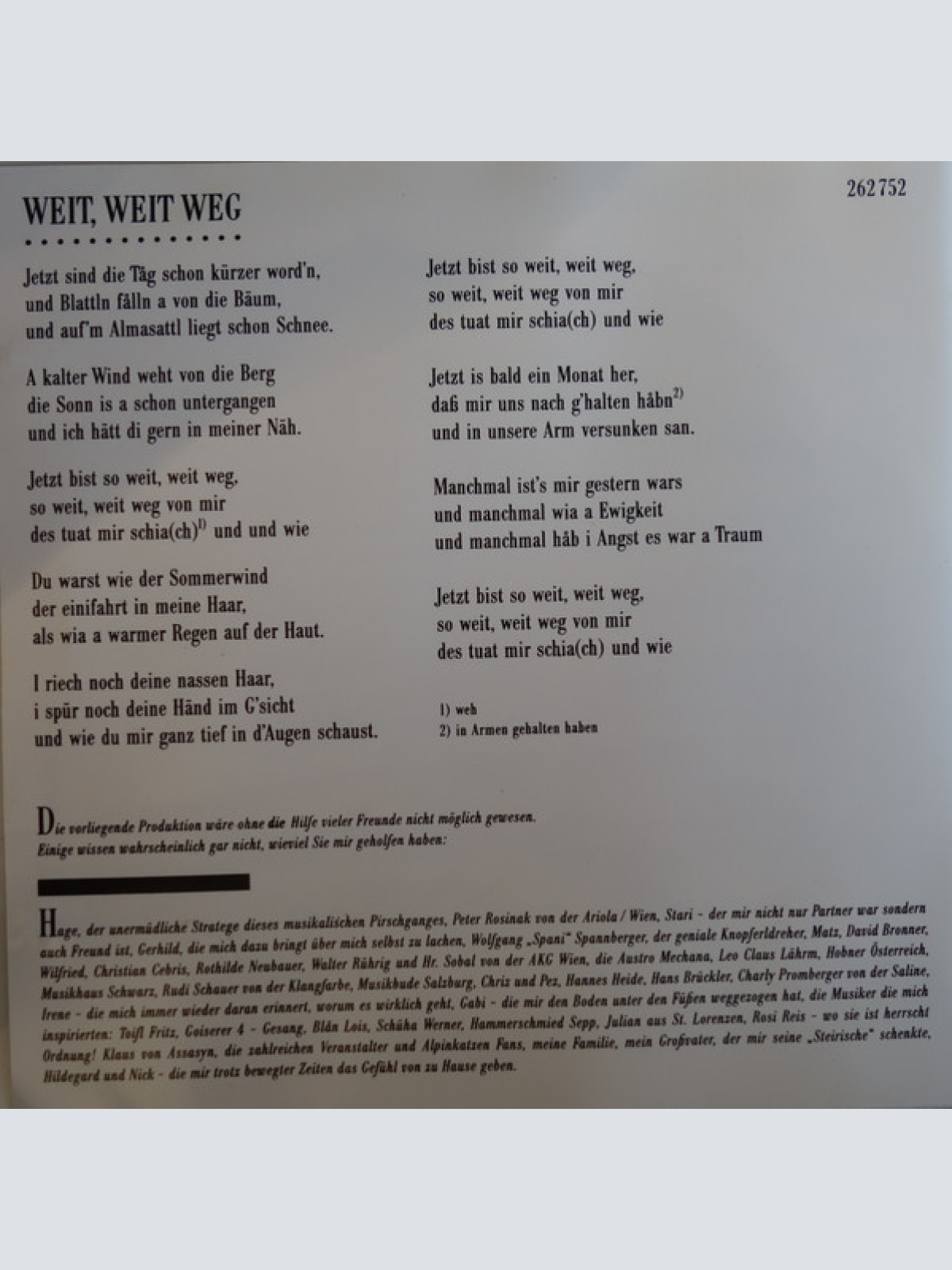 CD / Hubert Von Goisern Und Die Original Alpinkatzen* - Aufgeigen Stått Niederschiassen