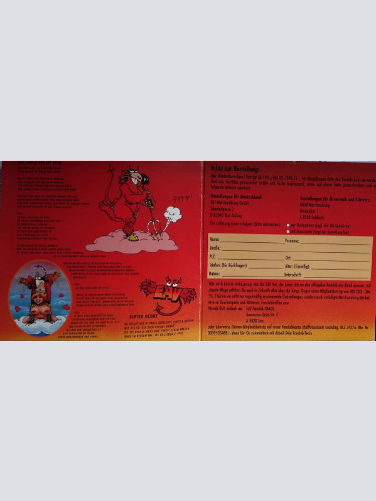 CD / Erste Allgemeine Verunsicherung* - Im Himmel Ist Die Hölle Los