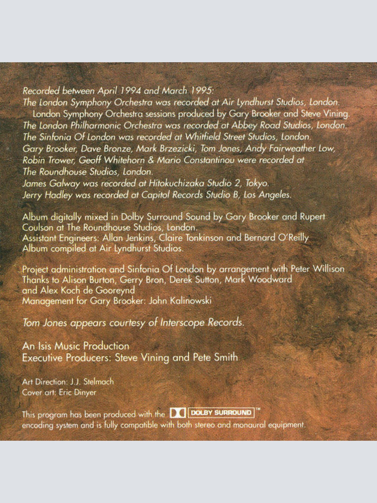 CD / London Symphony Orchestra / London Philharmonic Orchestra / The Sinfonia Of London* / Gary Brooker • Geoff Whitehorn • Dave Bronze • Mark Brzezicki - The Long Goodbye - Symphonic Music Of Procol Harum