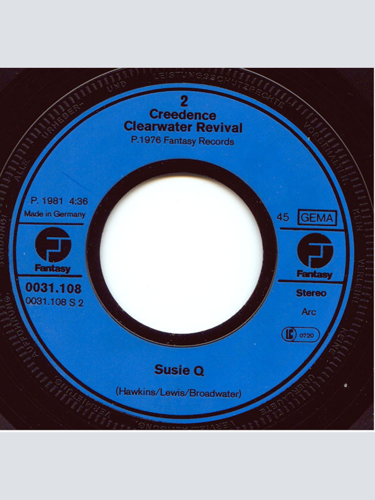 Vinyl / Creedence Clearwater Revival - Hey Tonight