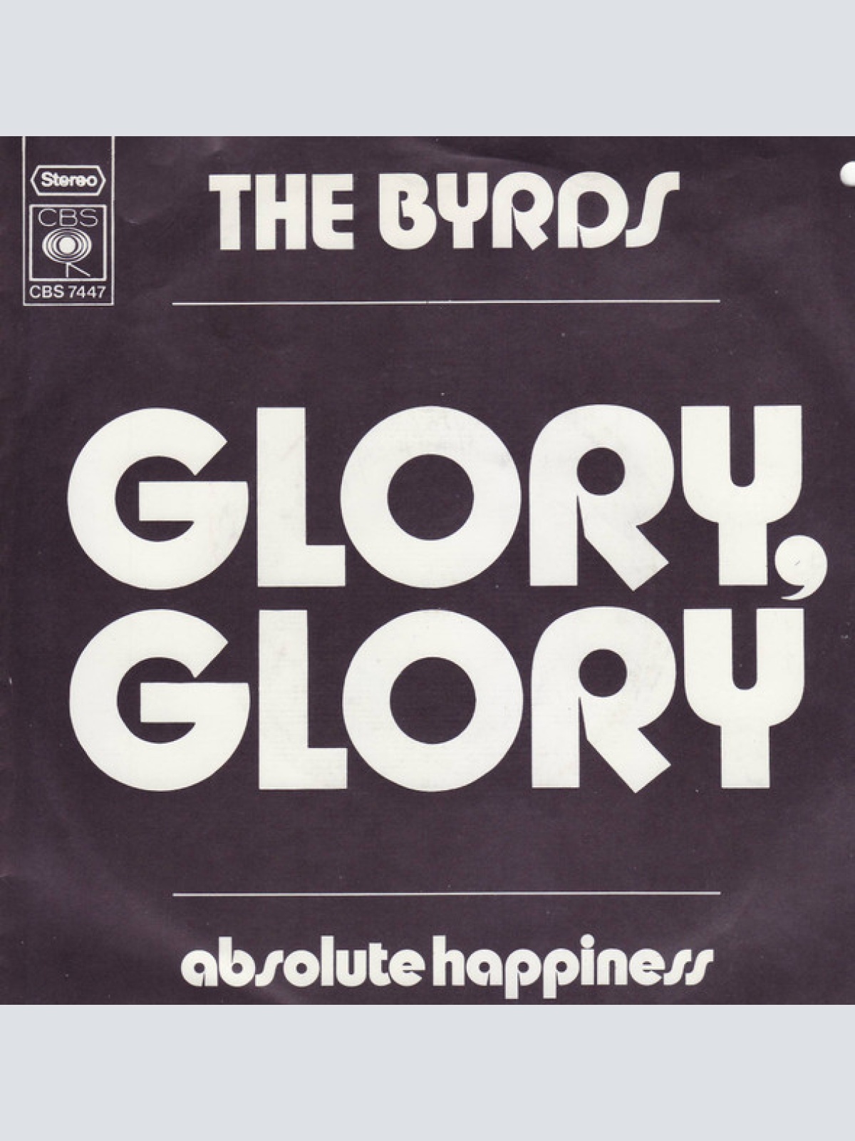 Vinyl / The Byrds - Glory, Glory