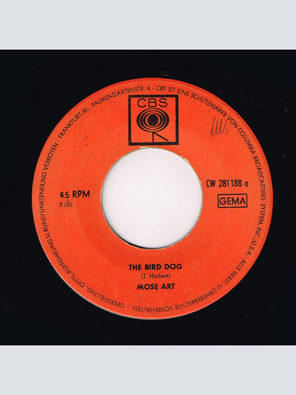 Vinyl / Mose Art - The Bird Dog Slop