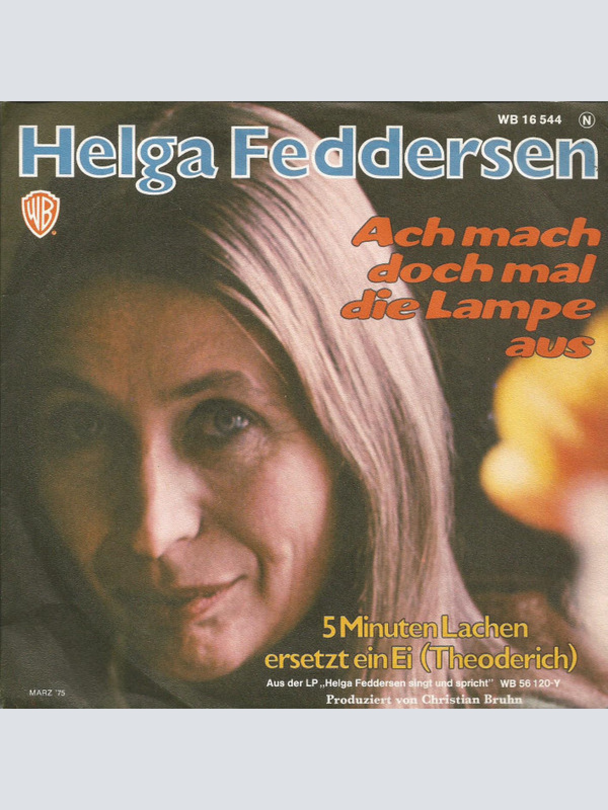 Vinyl / Helga Feddersen - Ach Mach Doch Mal Die Lampe Aus
