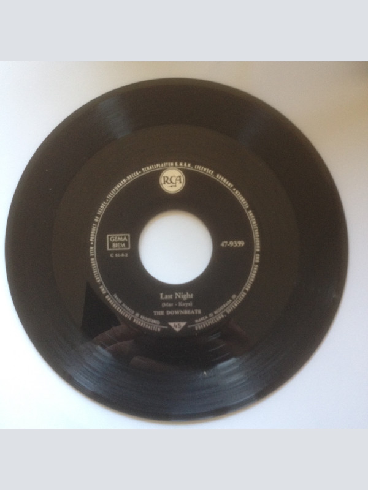 Vinyl / Ray Garnett / The Downbeats (3) - Tossin' And Turnin' / Last Night