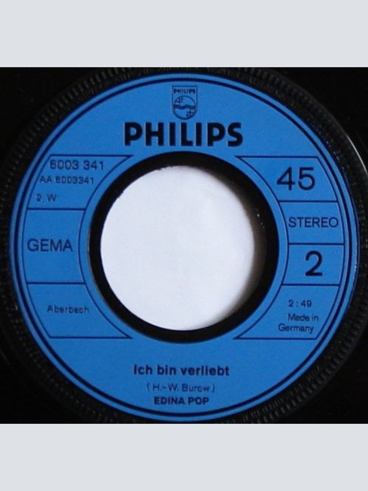 Vinyl / Edina Pop - Mein Talisman