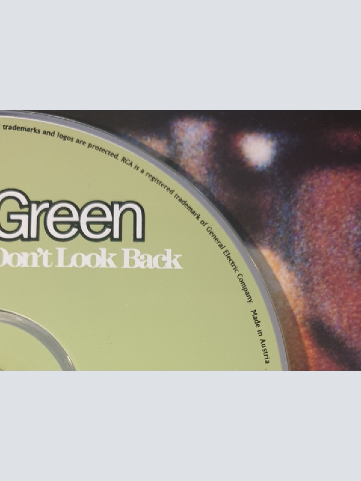 CD / Al Green - Don't Look Back