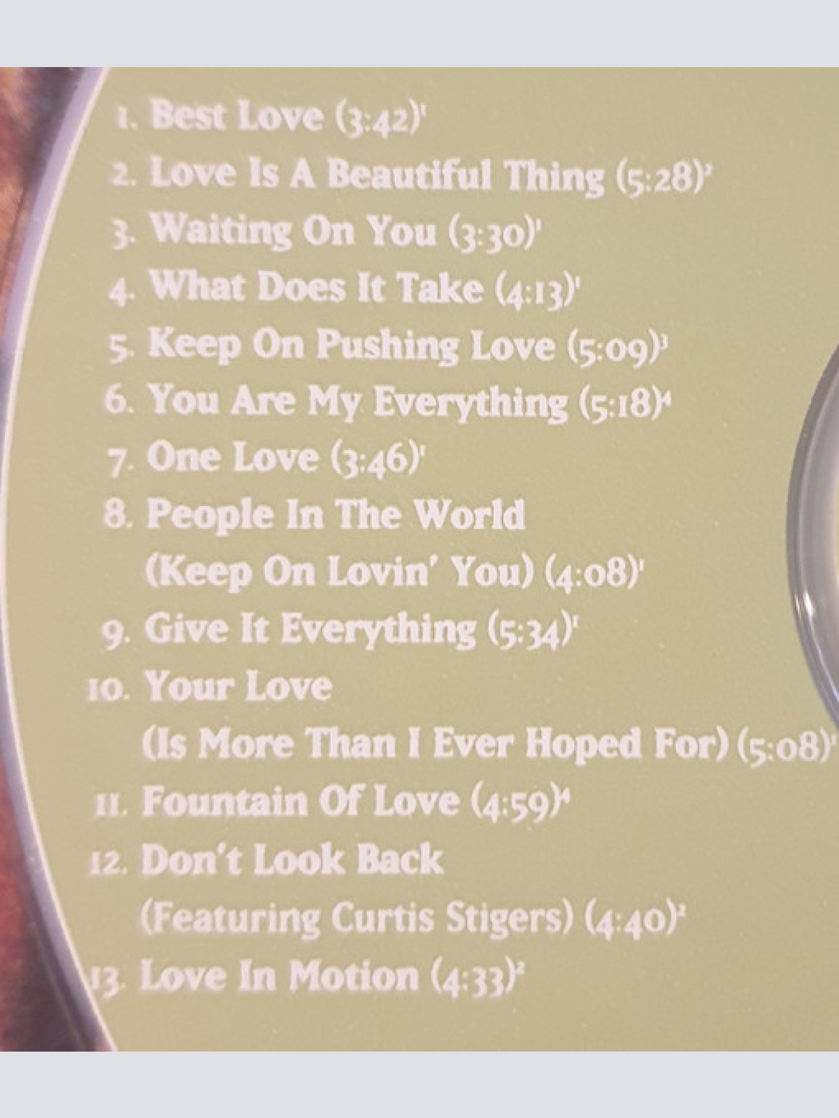 CD / Al Green - Don't Look Back