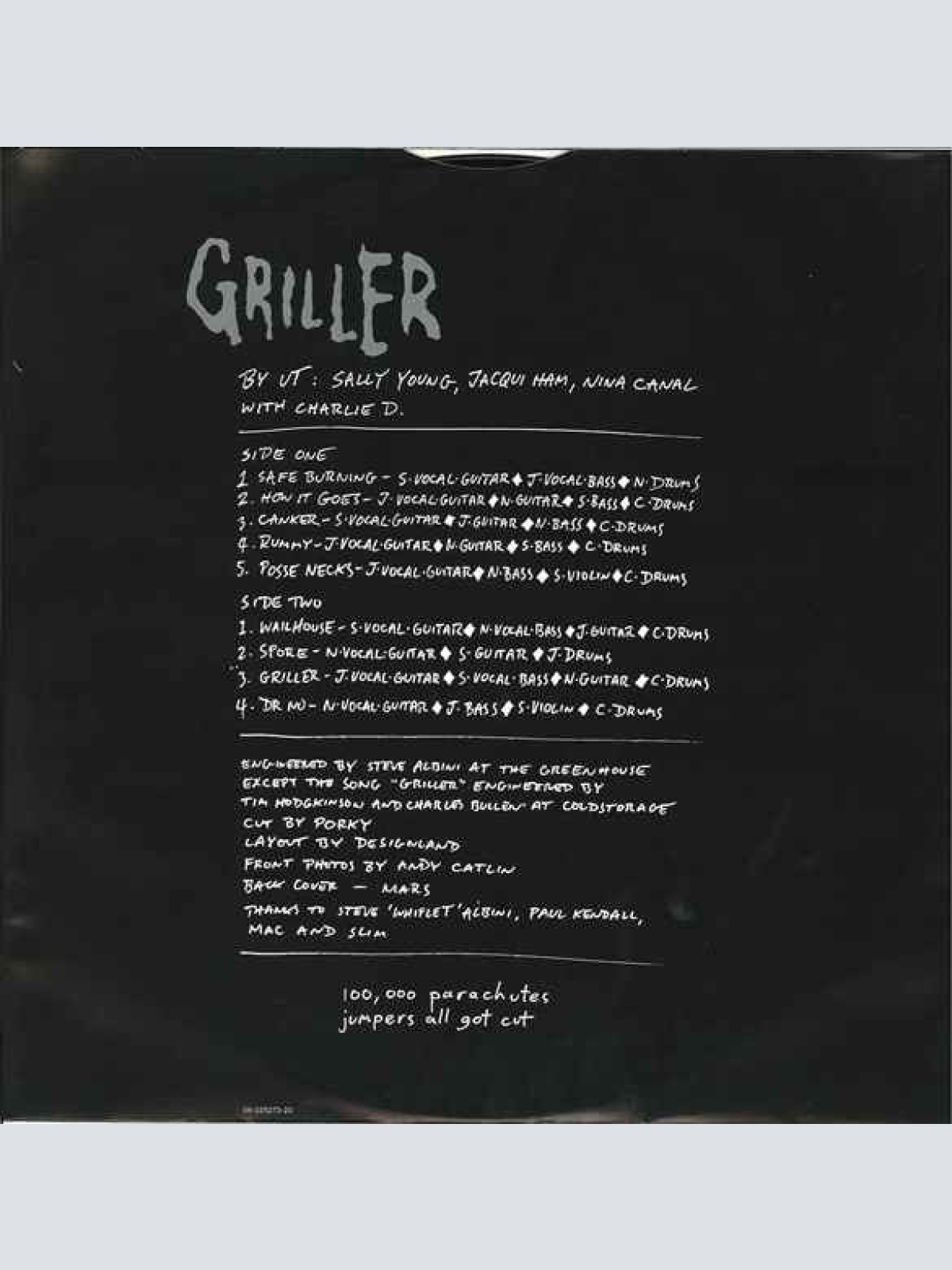 Vinyl / UT - Griller