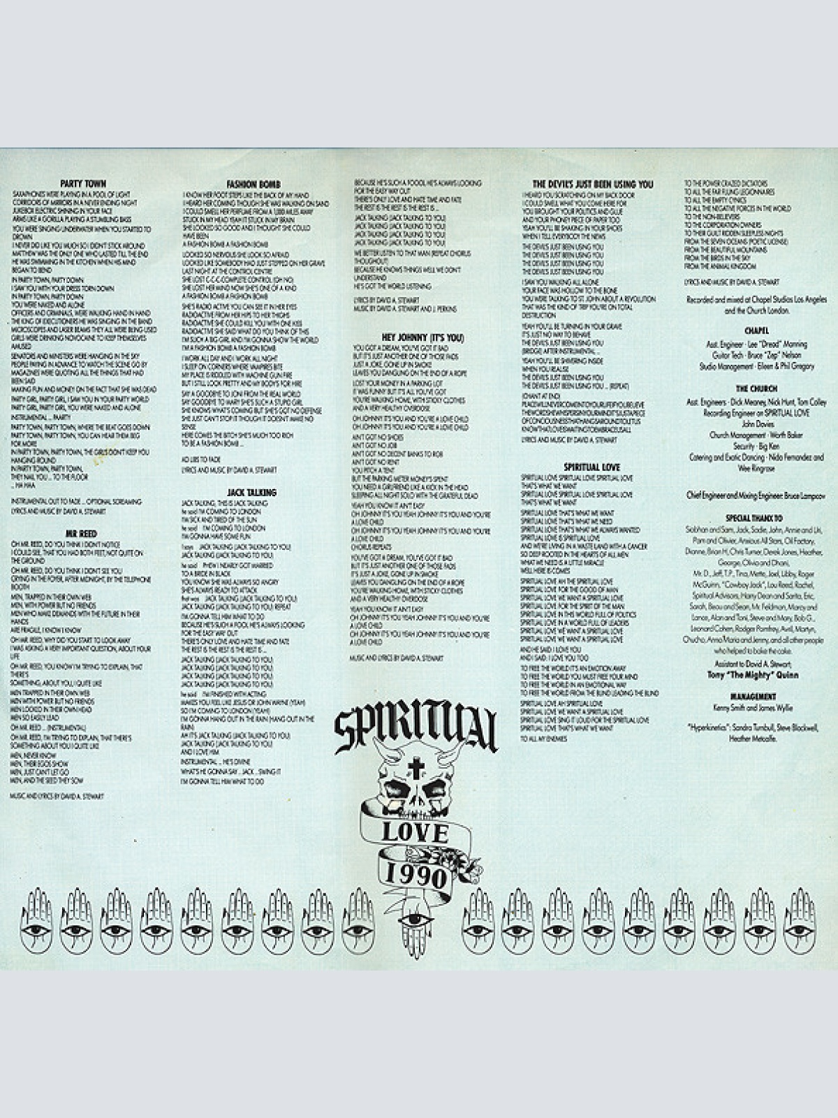 Vinyl / Dave Stewart And The Spiritual Cowboys - Dave Stewart And The Spiritual Cowboys