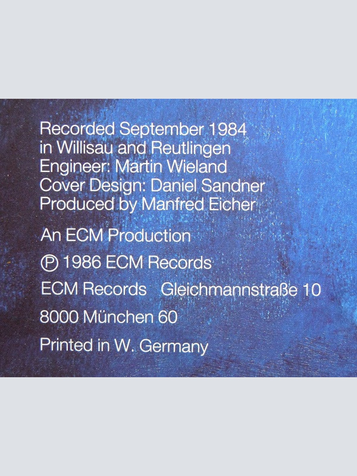 Vinyl / Chick Corea, Miroslav Vitous, Roy Haynes - Trio Music, Live In Europe