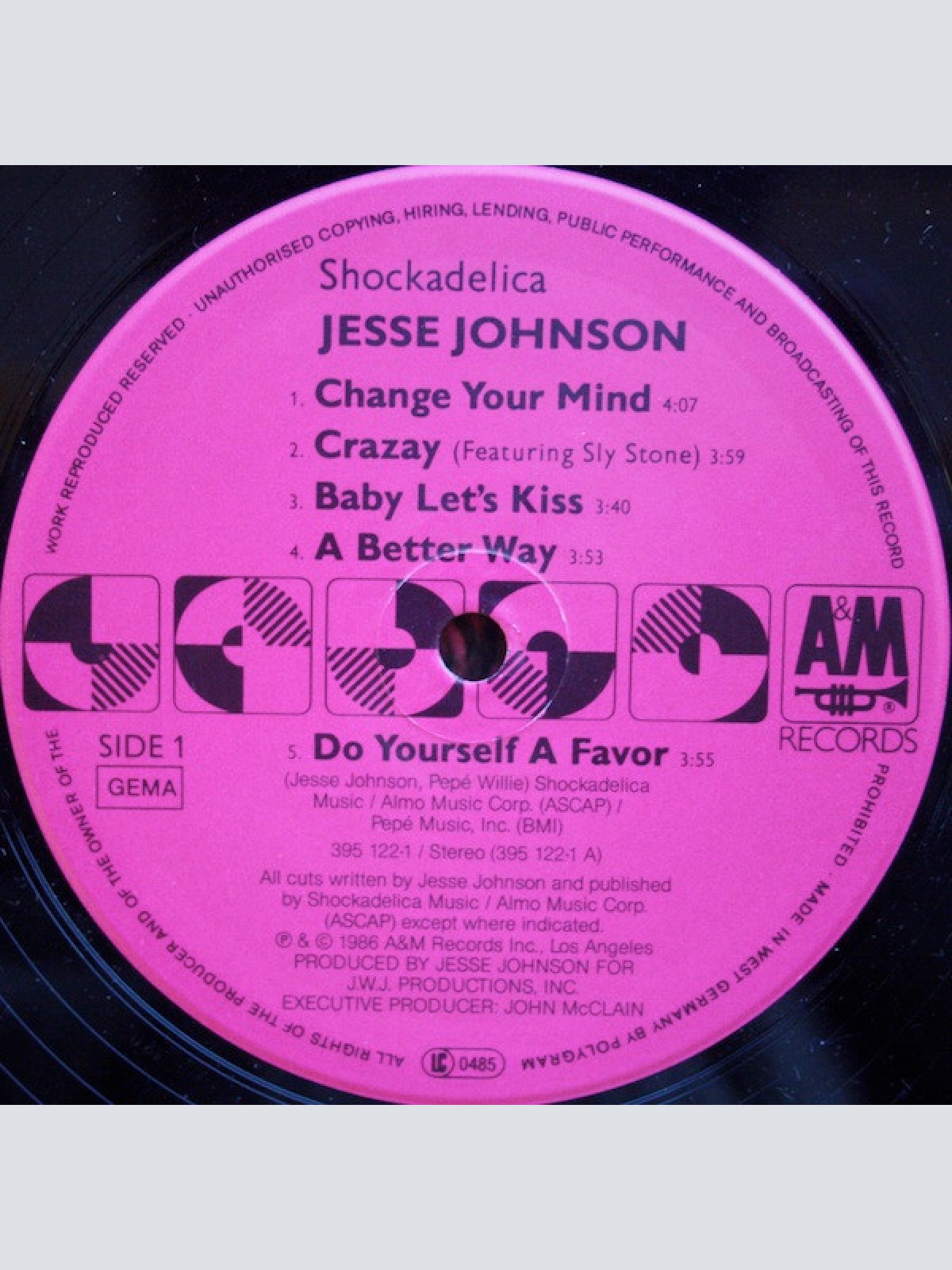 Vinyl / Jesse Johnson - Shockadelica