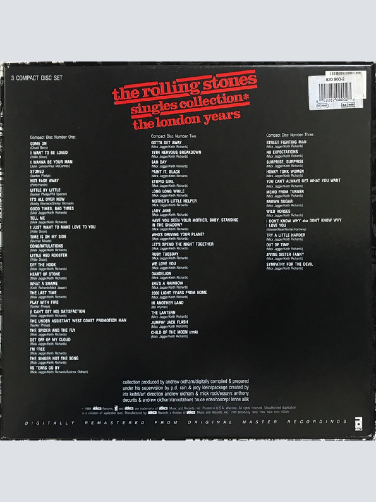 CD / The Rolling Stones - Singles Collection - The London Years