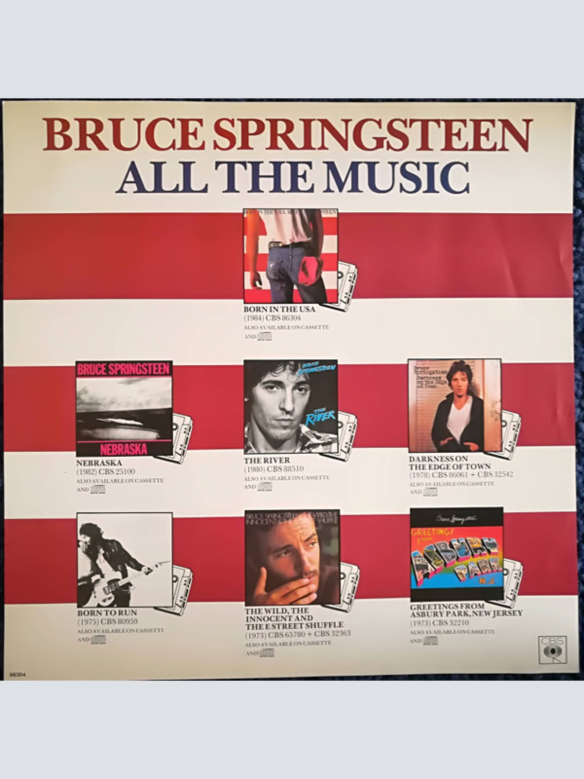 Vinyl / Bruce Springsteen - Born In The U.S.A.