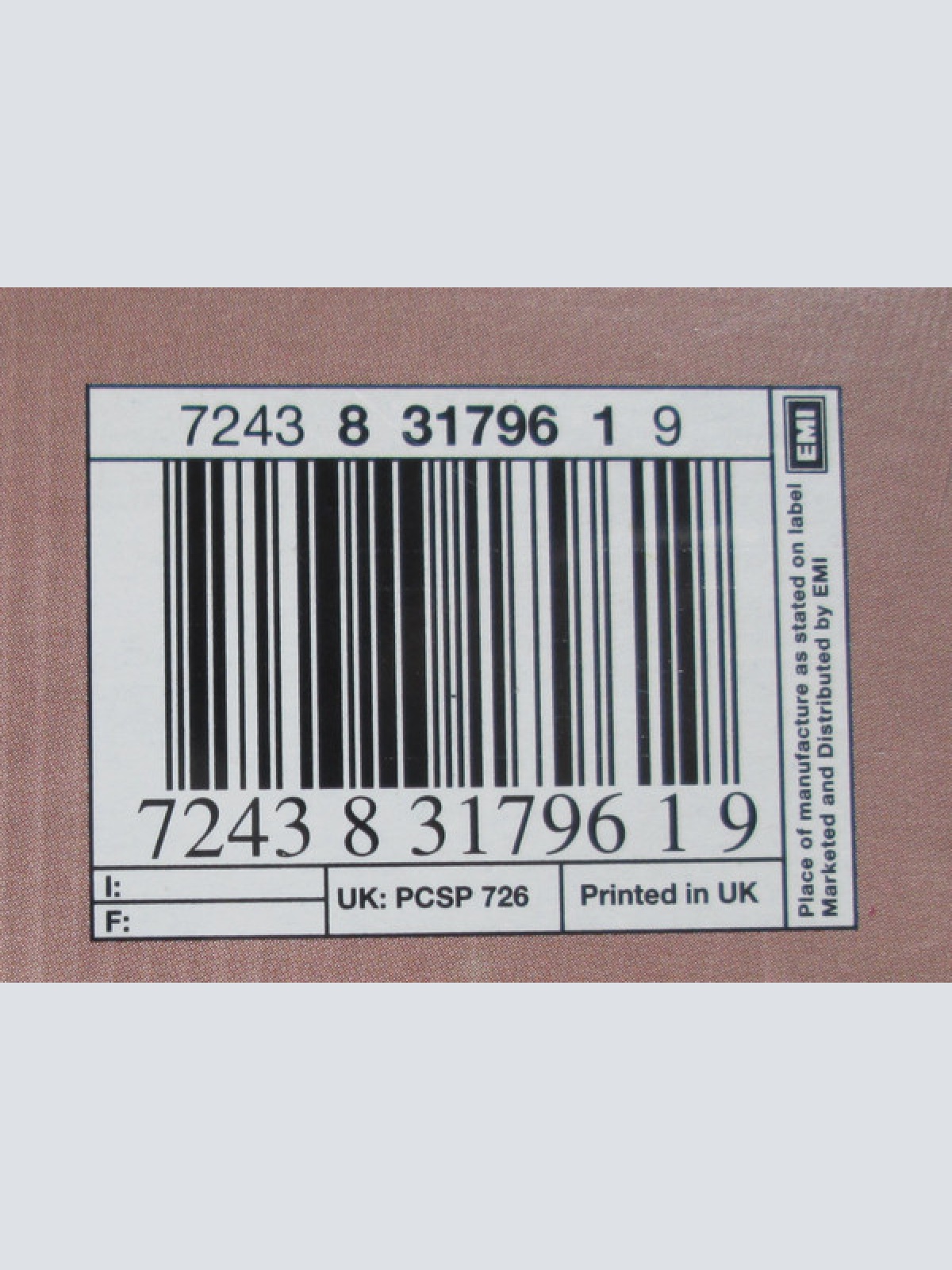 Vinyl / The Beatles - Live At The BBC