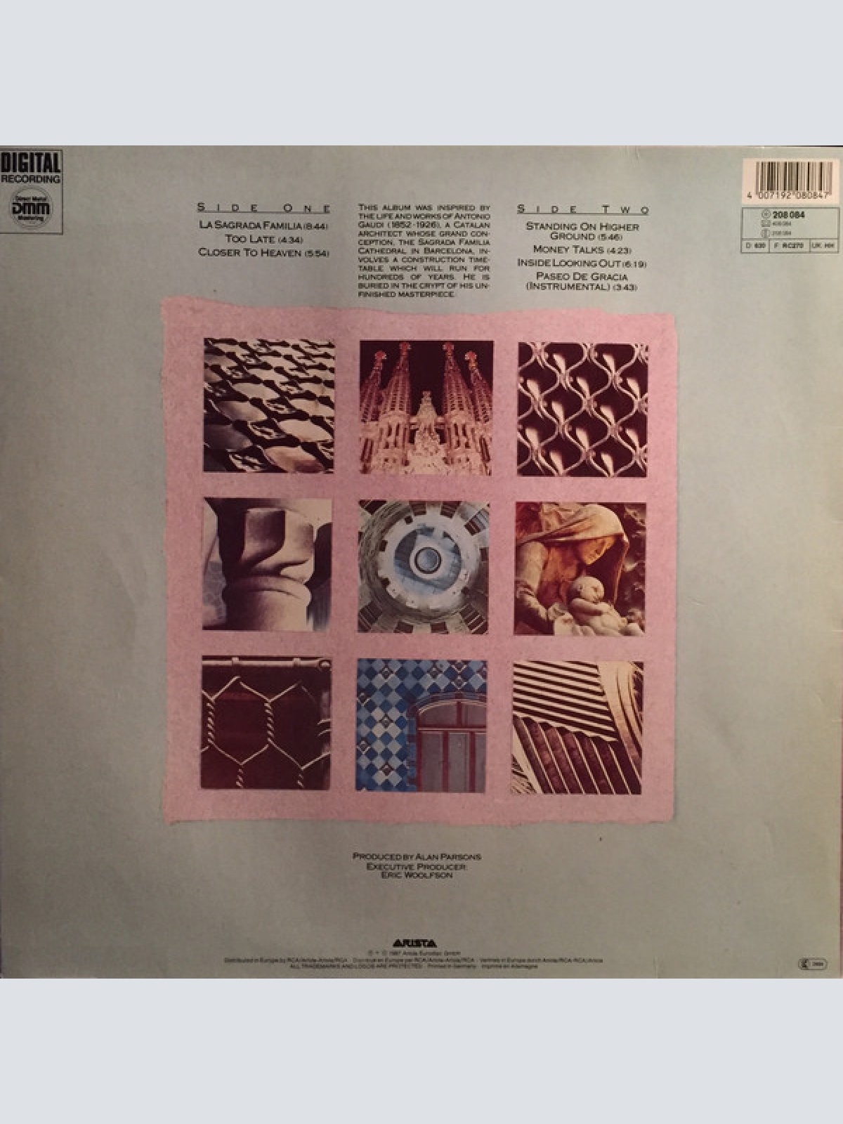 Vinyl / The Alan Parsons Project - Gaudi