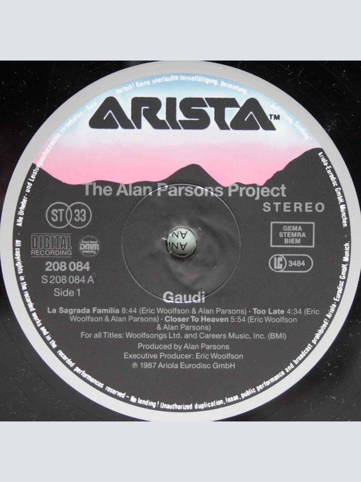 Vinyl / The Alan Parsons Project - Gaudi