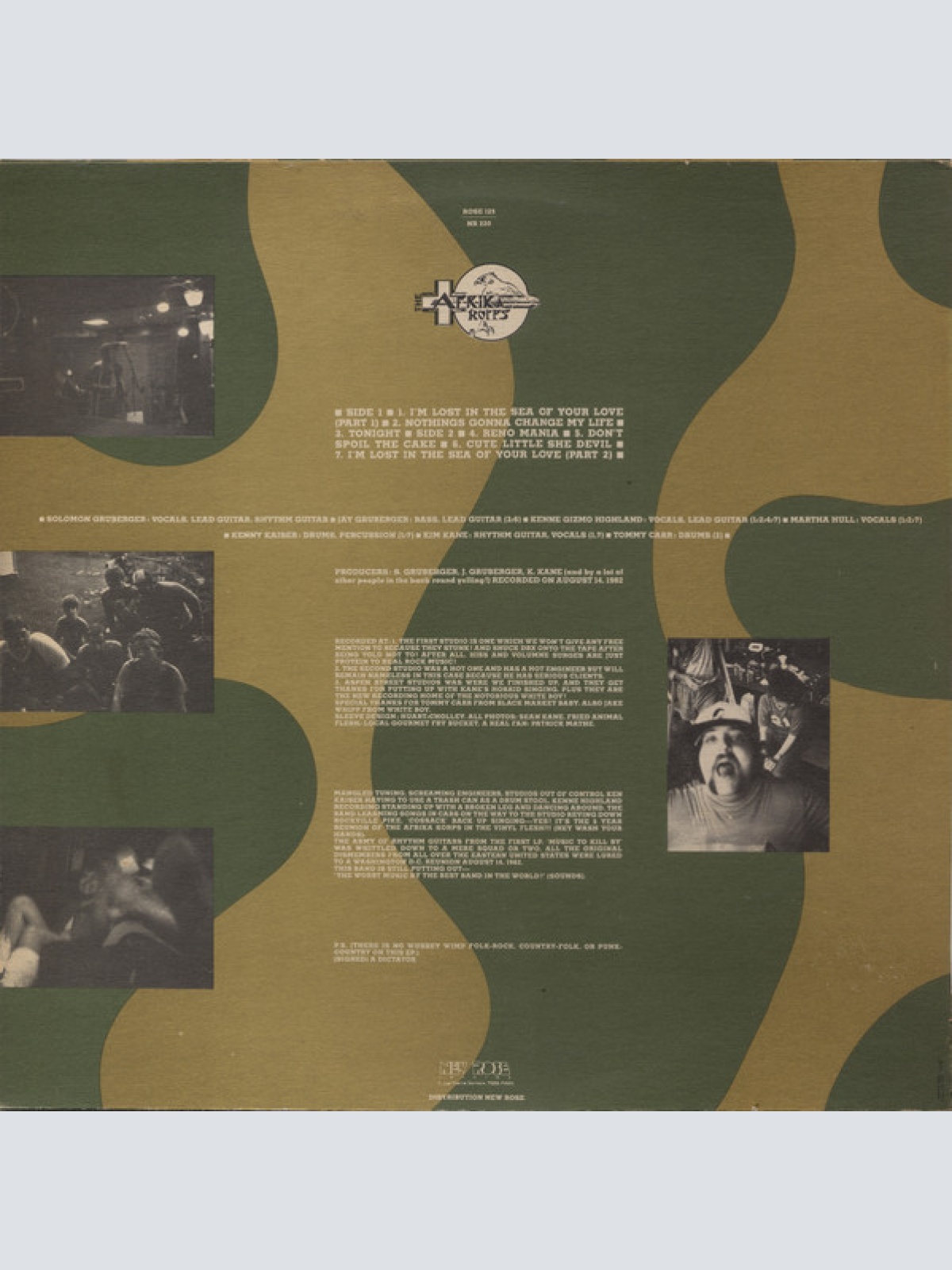 Vinyl / The Afrika Korps - God It's Them Again!