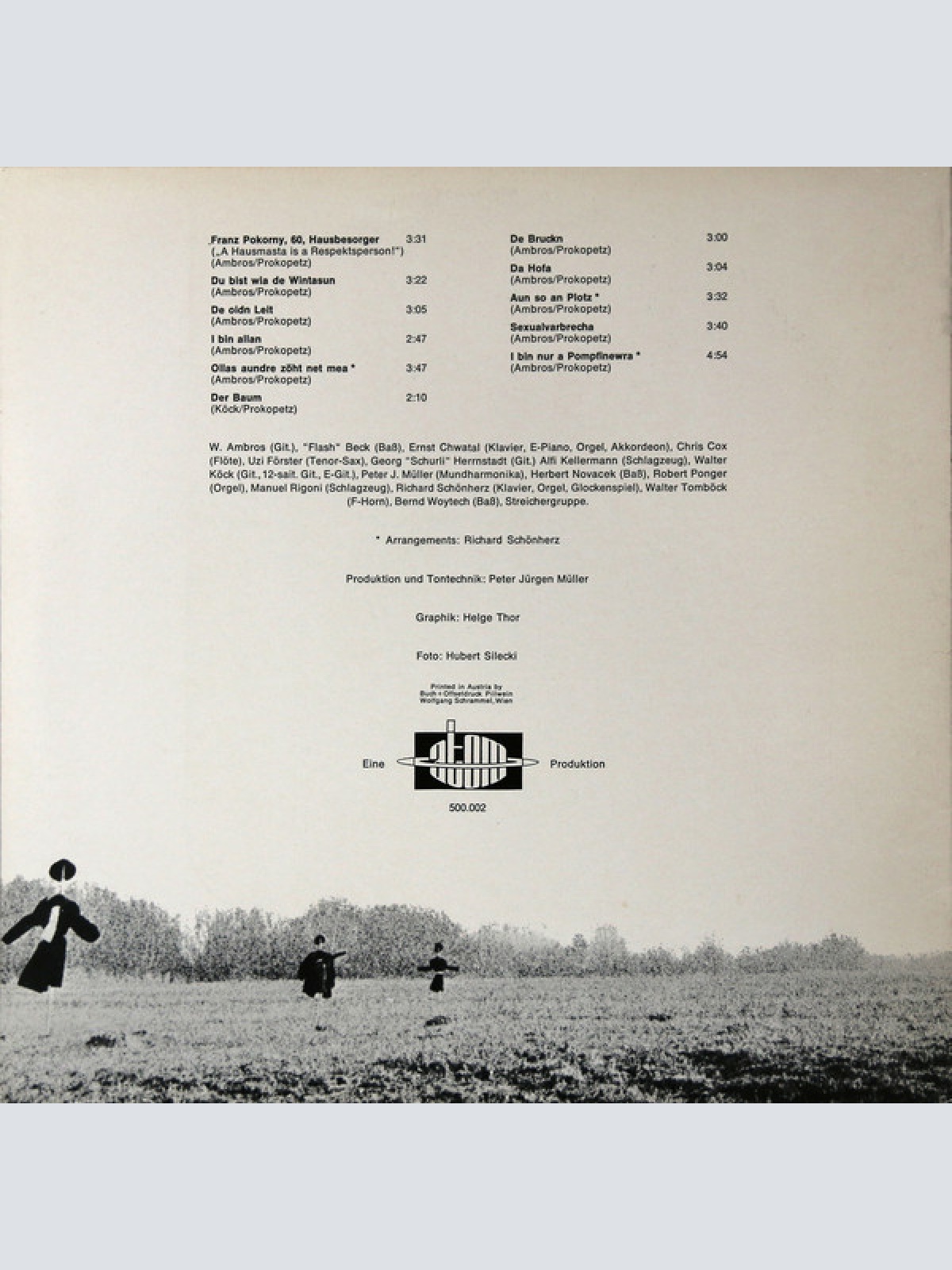 Vinyl / W. Ambros* - Alles Andere Zählt Net Mehr...